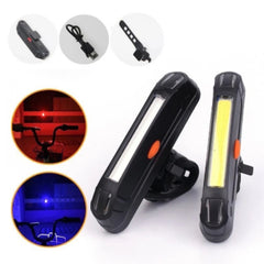 LED Bike Light Night Riding Taillight USB Charging Bicycle Back Light Waterproof