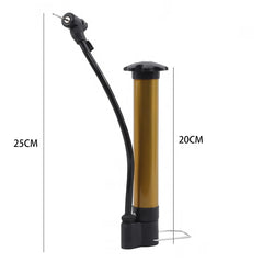Mini Bicycle Pump Stainless Steel Basketball Hand Air Pump Portable