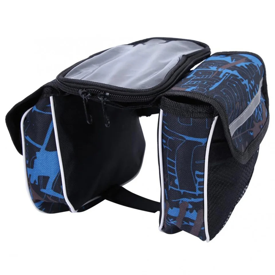 Bicycle Bag Bike Double Side Panniers Replacement Rear Rack Tail Seat Trunk Bag Multifunction Full Pocket