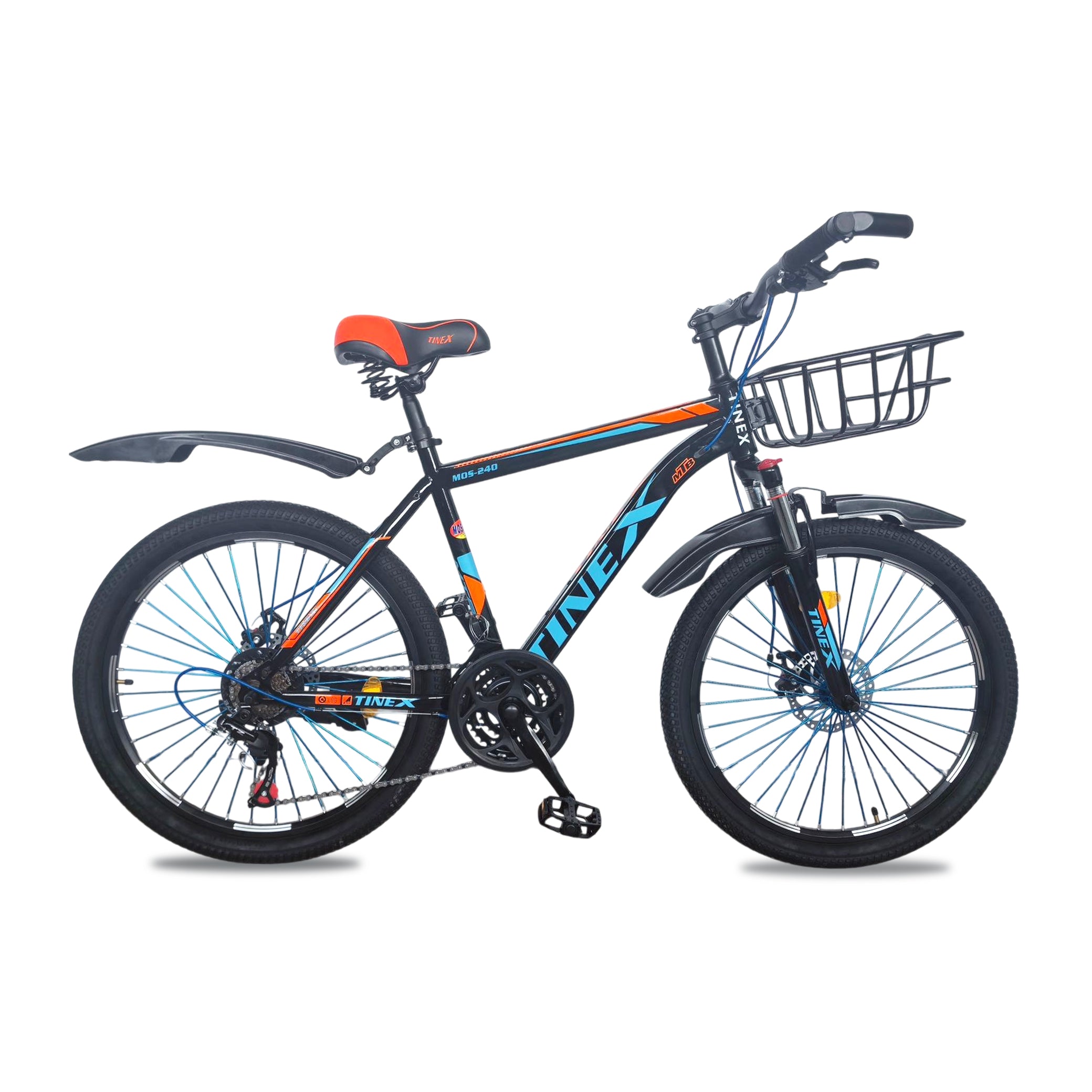 Tinex Mountain Bikes , 21 speeds , 26 inches